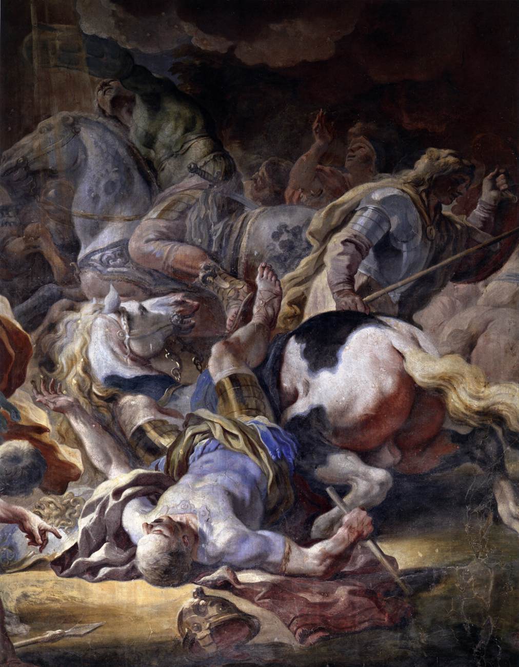 The Conversion of St Paul (detail) by