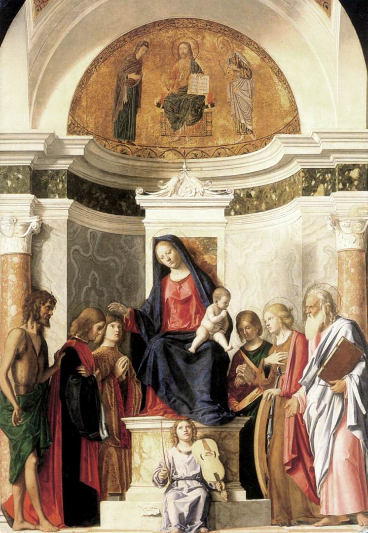 Madonna Enthroned with the Child by