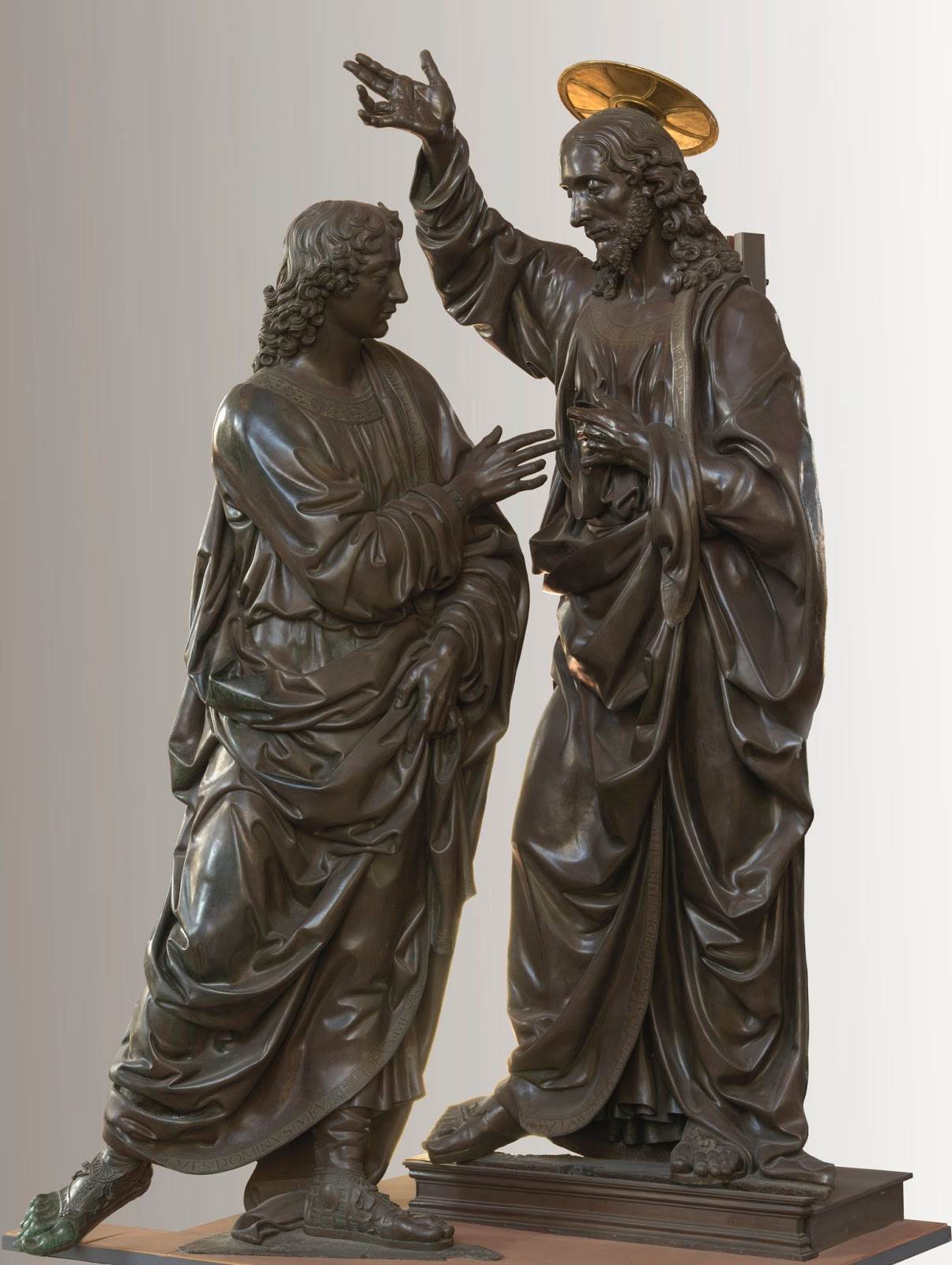 Christ and Doubting Thomas by VERROCCHIO, Andrea del