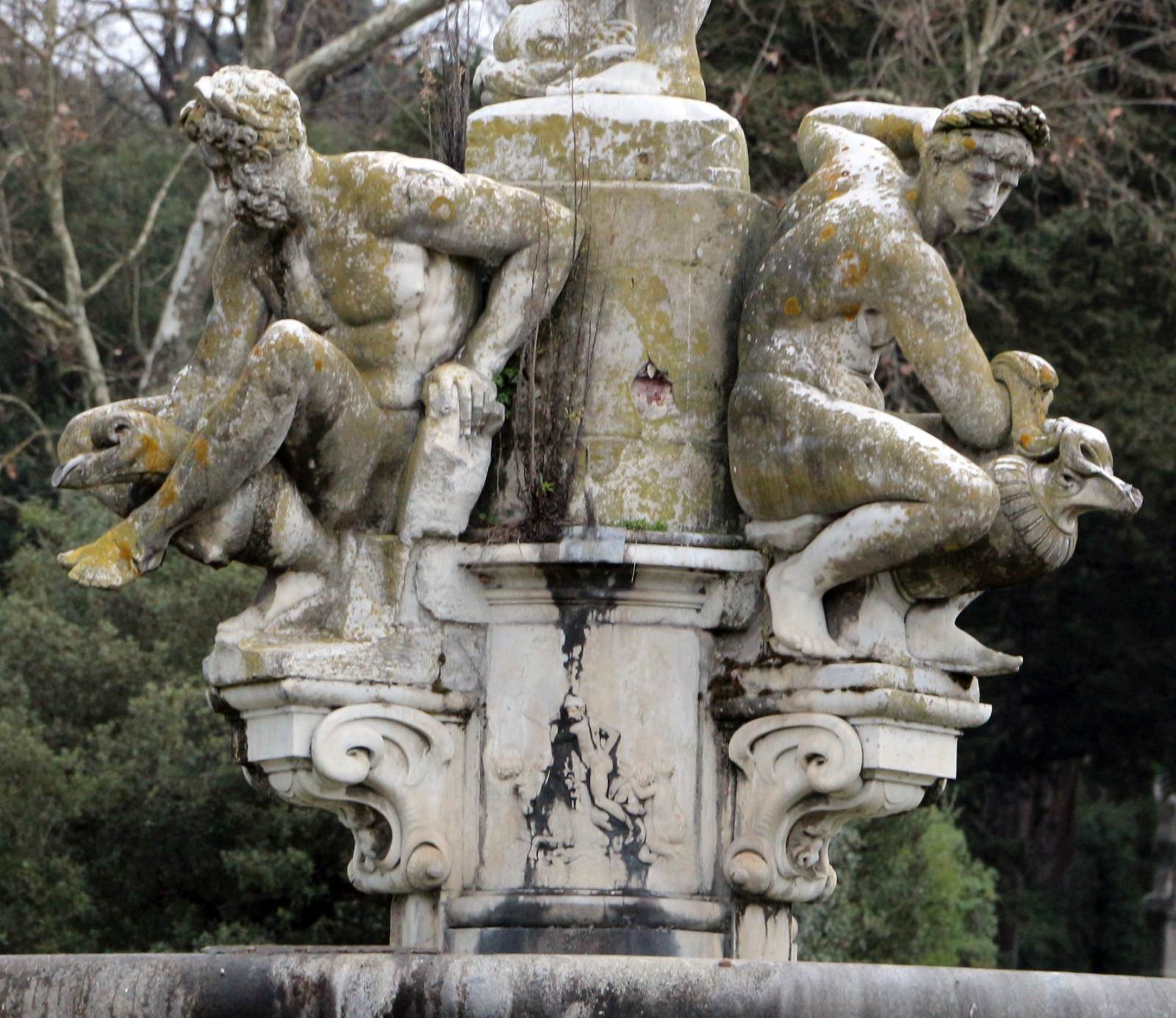 The Fountain of Oceanus (detail) by