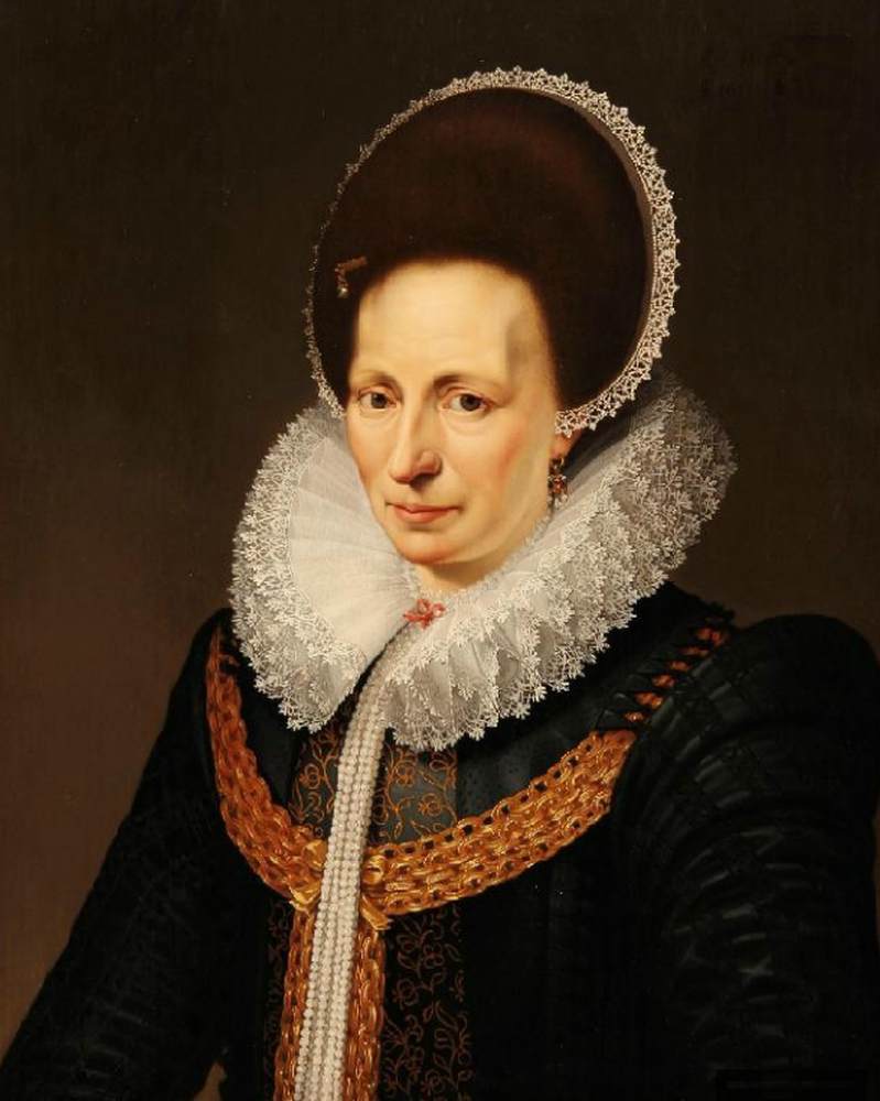 Portrait of Catherine de Rechteren by RAVESTEYN, Jan Antonisz. van