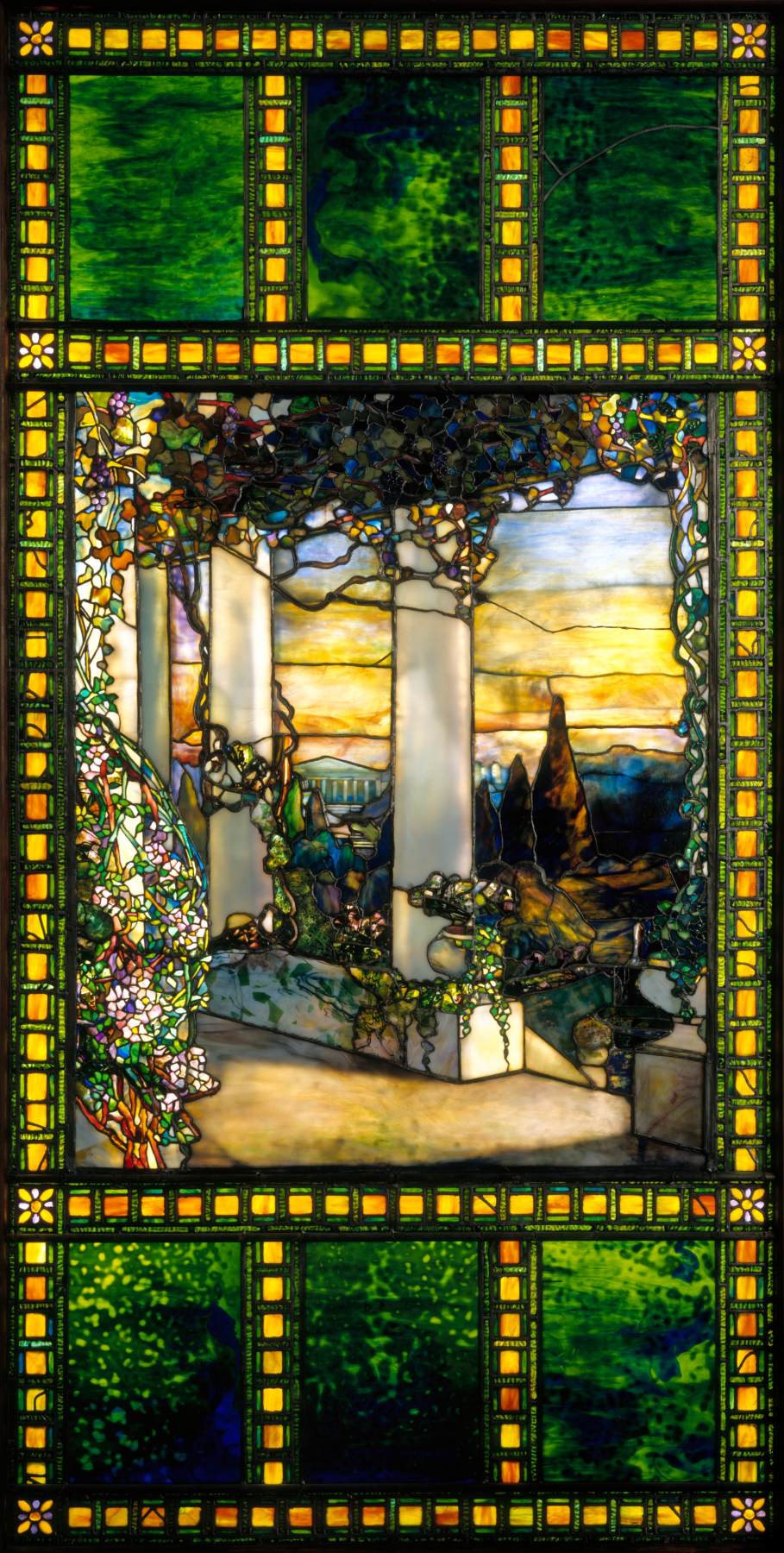 Hinds House Window by TIFFANY, Louis Comfort