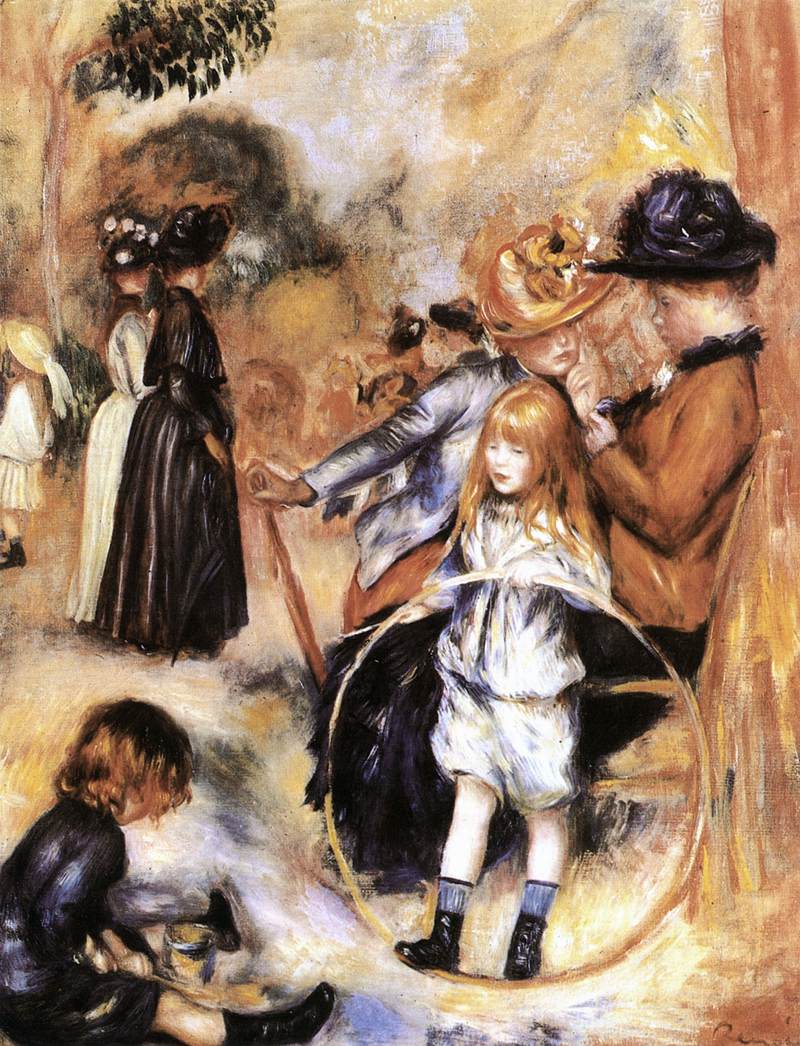 At the Luxembourg Garden by RENOIR, Pierre-Auguste