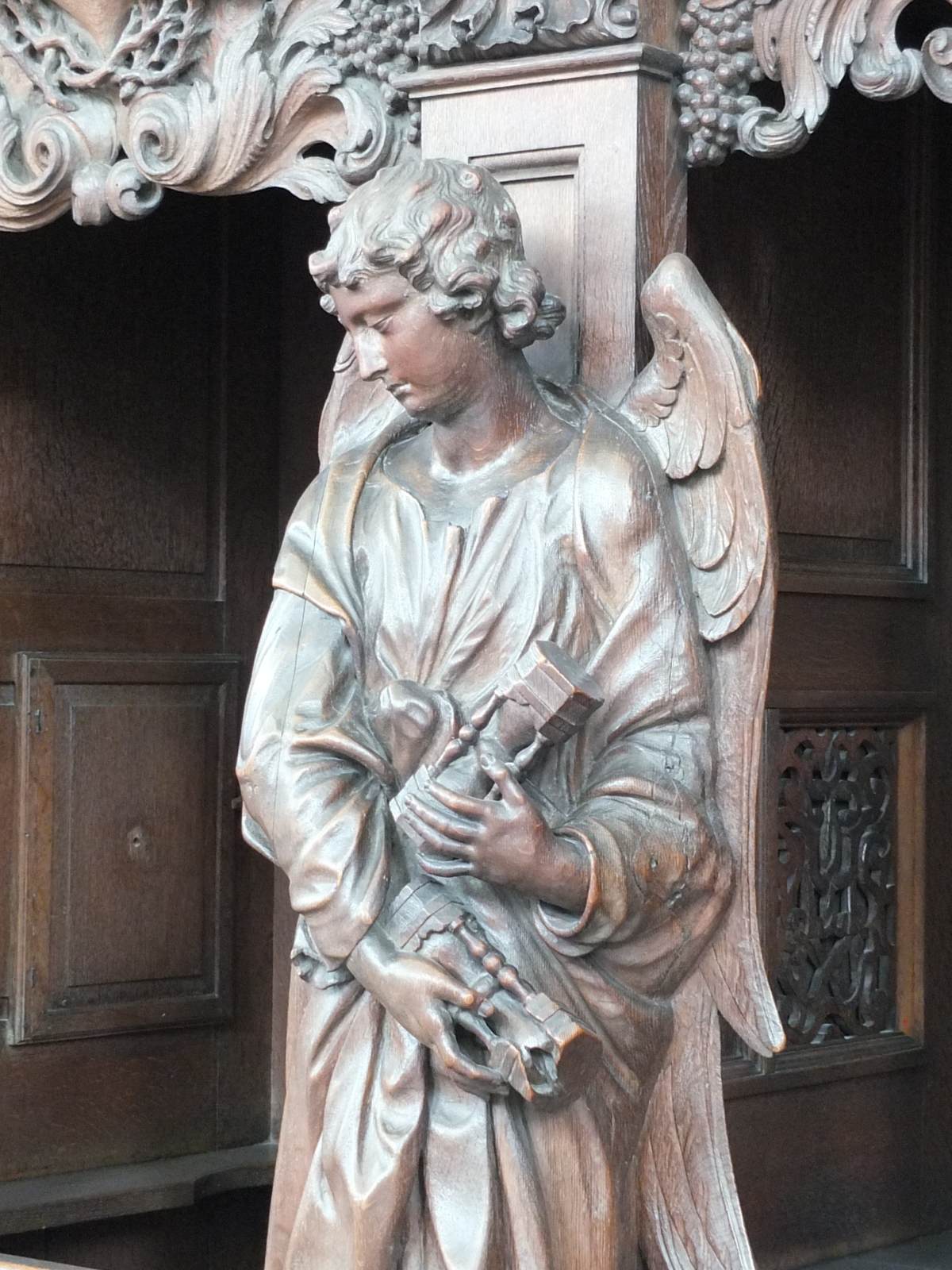 Confessional (detail) by VEKEN, Nicolaas van der