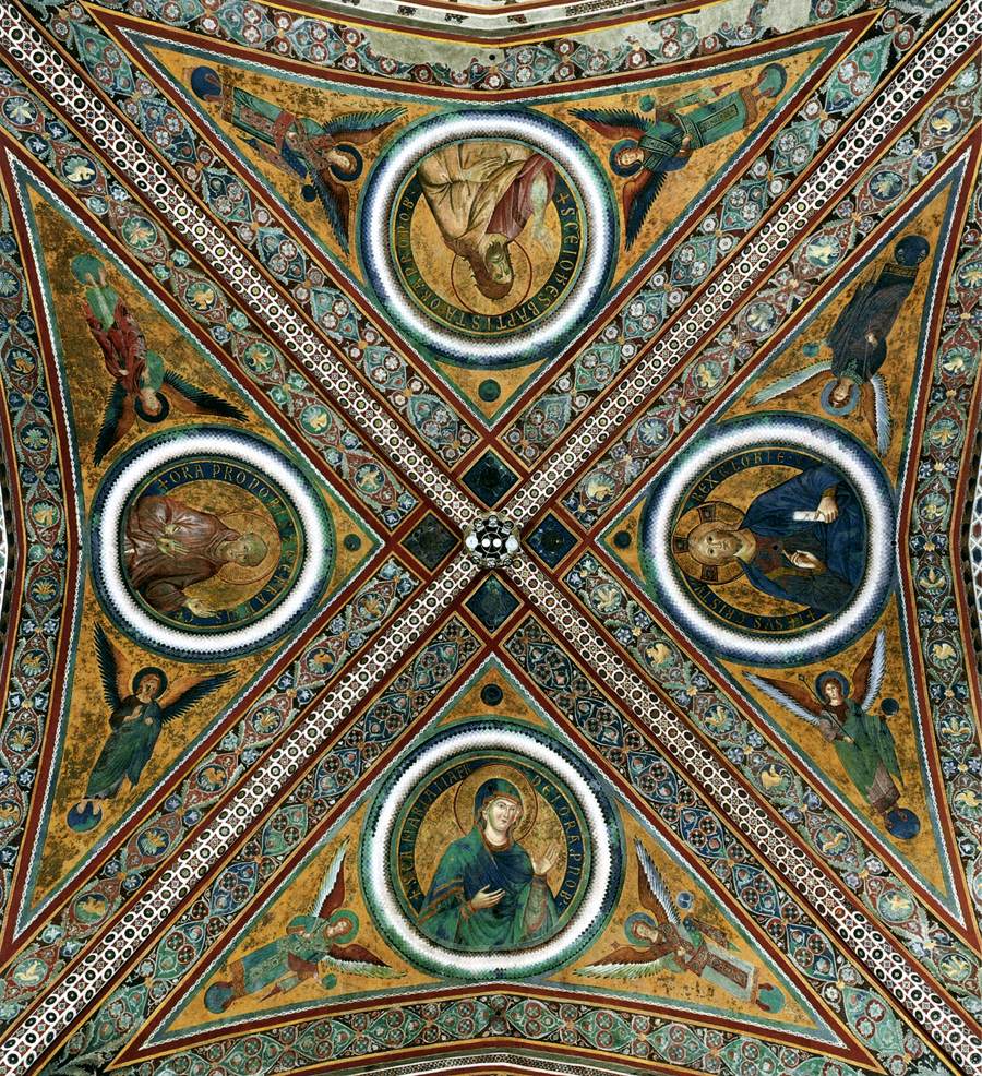 Deësis vault by TORRITI, Jacopo