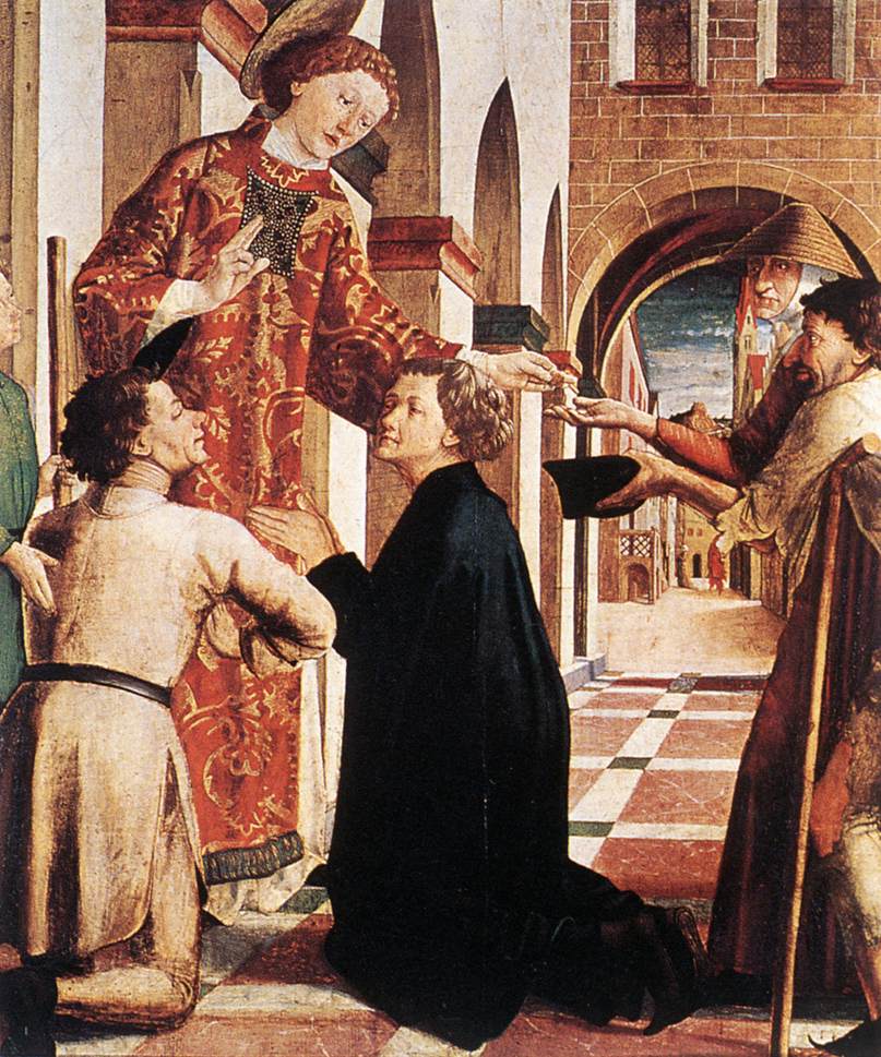 St Lawrence Distributing the Alms by