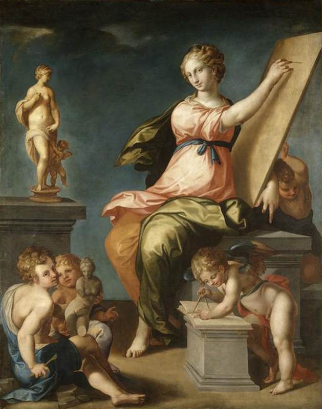 Allegory of Painting and Sculpture by