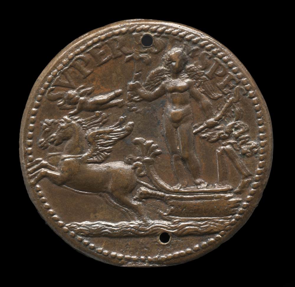 Medal of Antonia del Balzo (reverse) by ANTICO