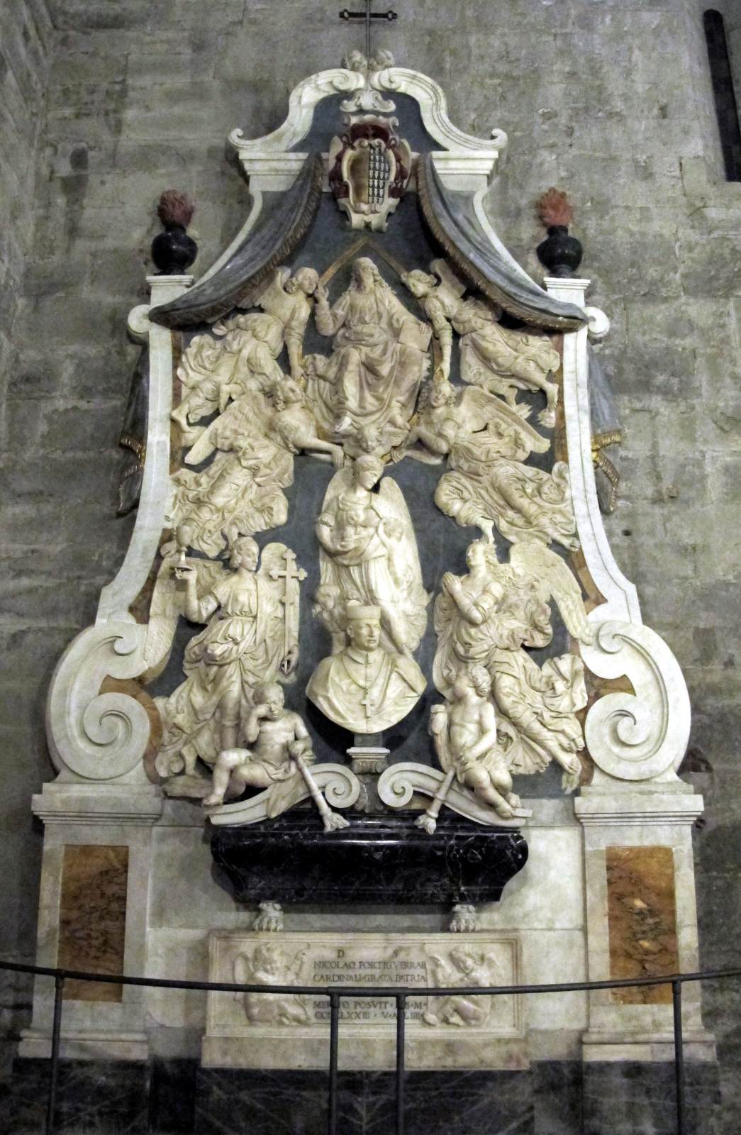 Monument to Bishop Forteguerri by