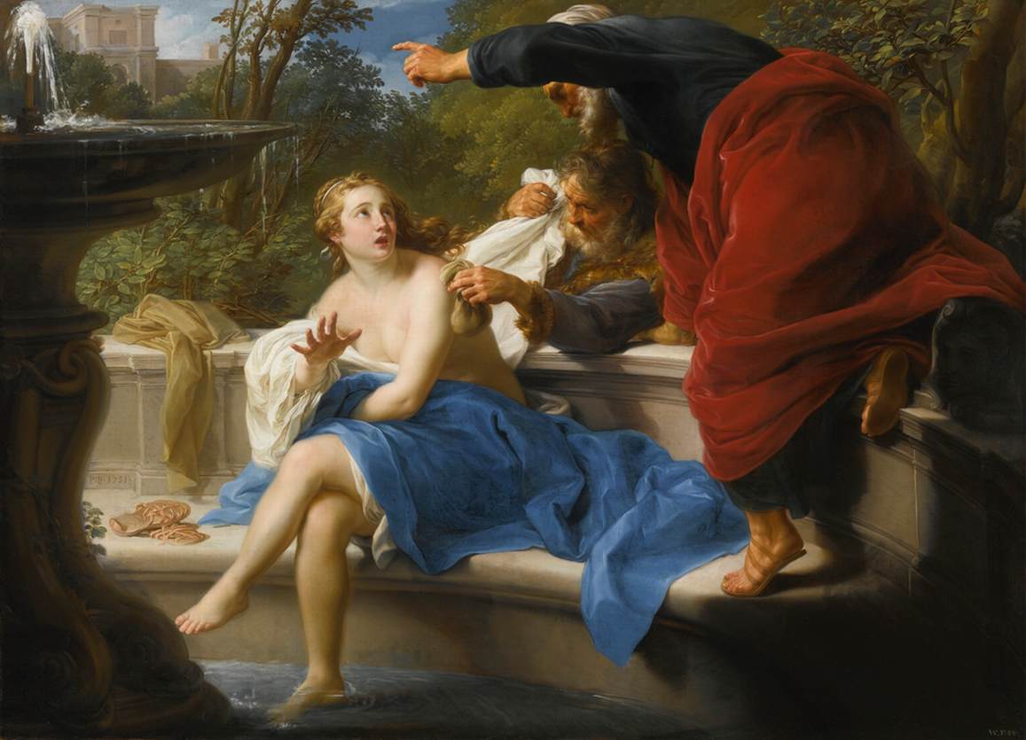 Susanna and the Elders by BATONI, Pompeo