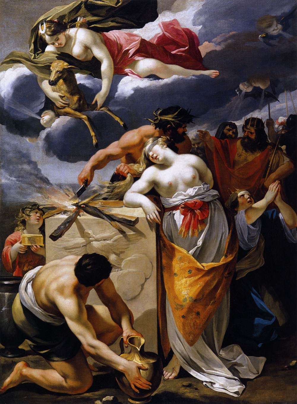 The Sacrifice of Iphigenia by PERRIER, François