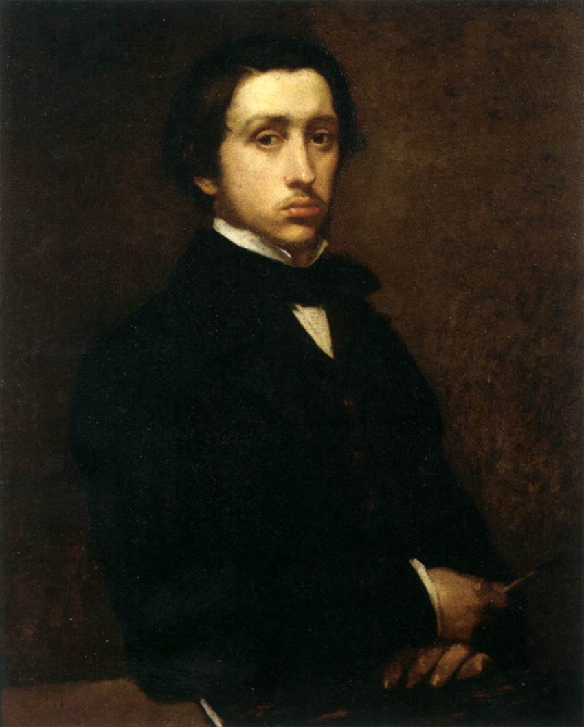 Self-Portrait by DEGAS, Edgar