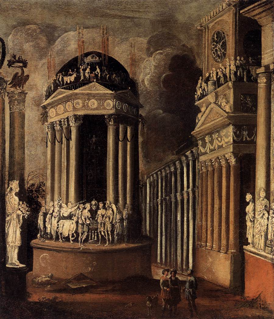 Architectural Capriccio by NOMÉ, François de