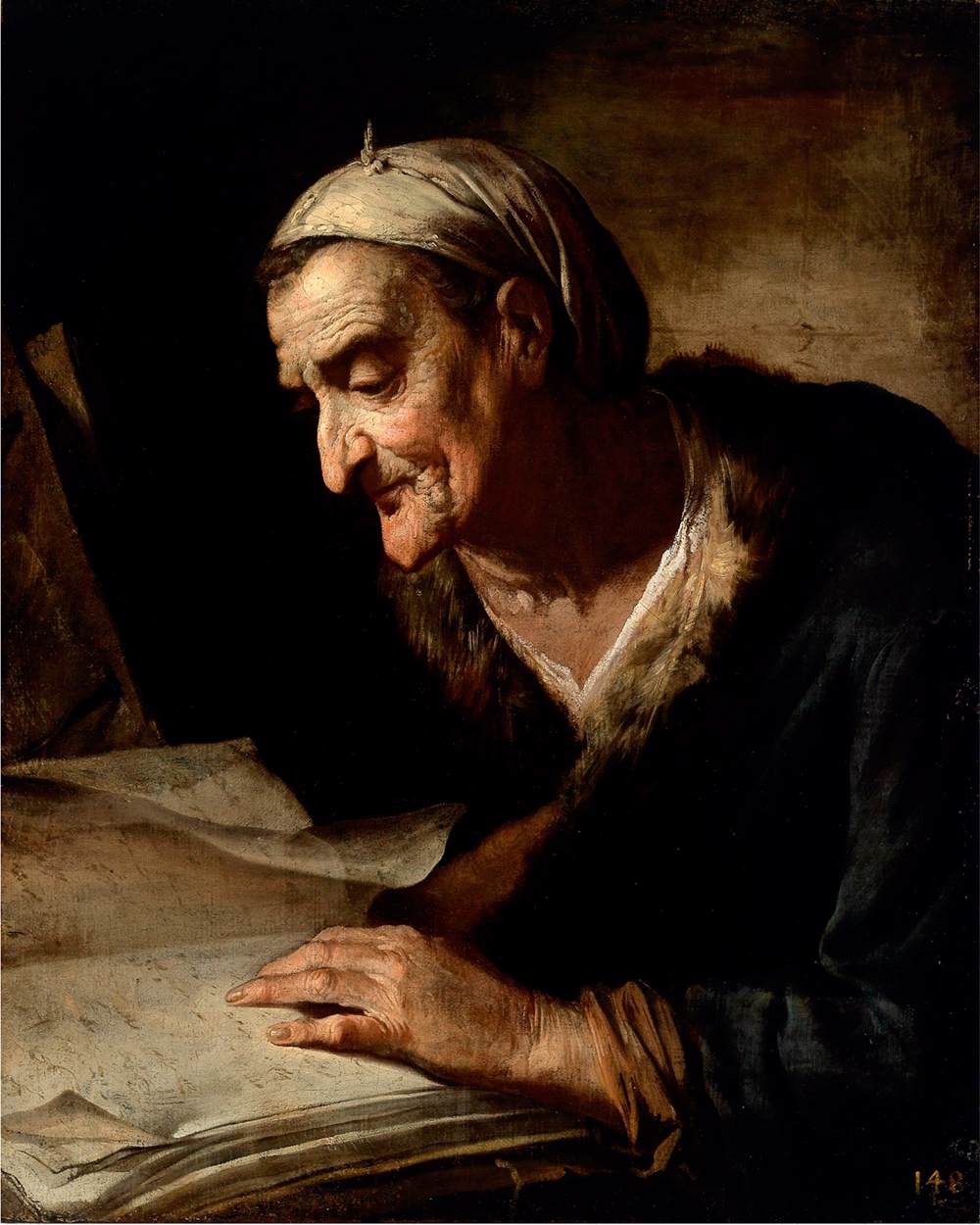 Old Philosopher by BELLOTTI, Pietro