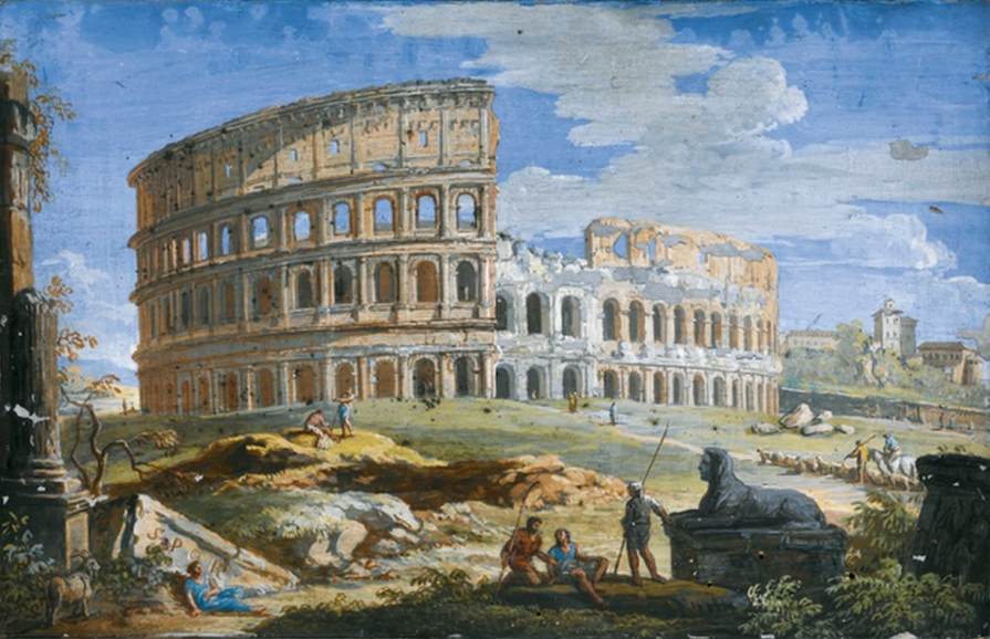 Roman View: The Colosseum by