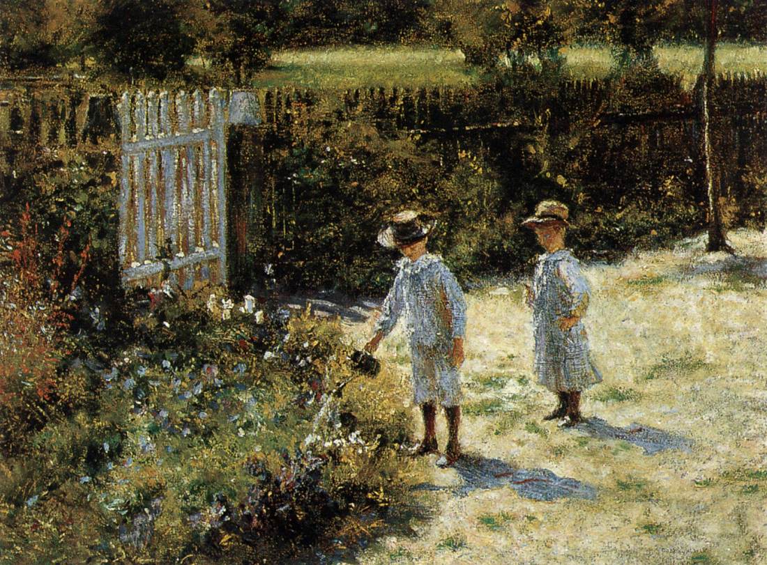 Children in the Garden by