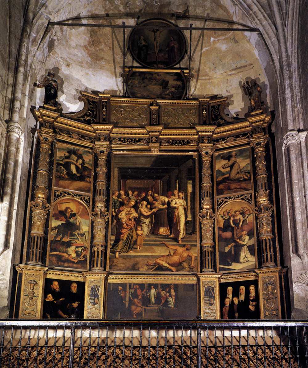 Altarpiece of the Purification by CAMPAÑA, Pedro de