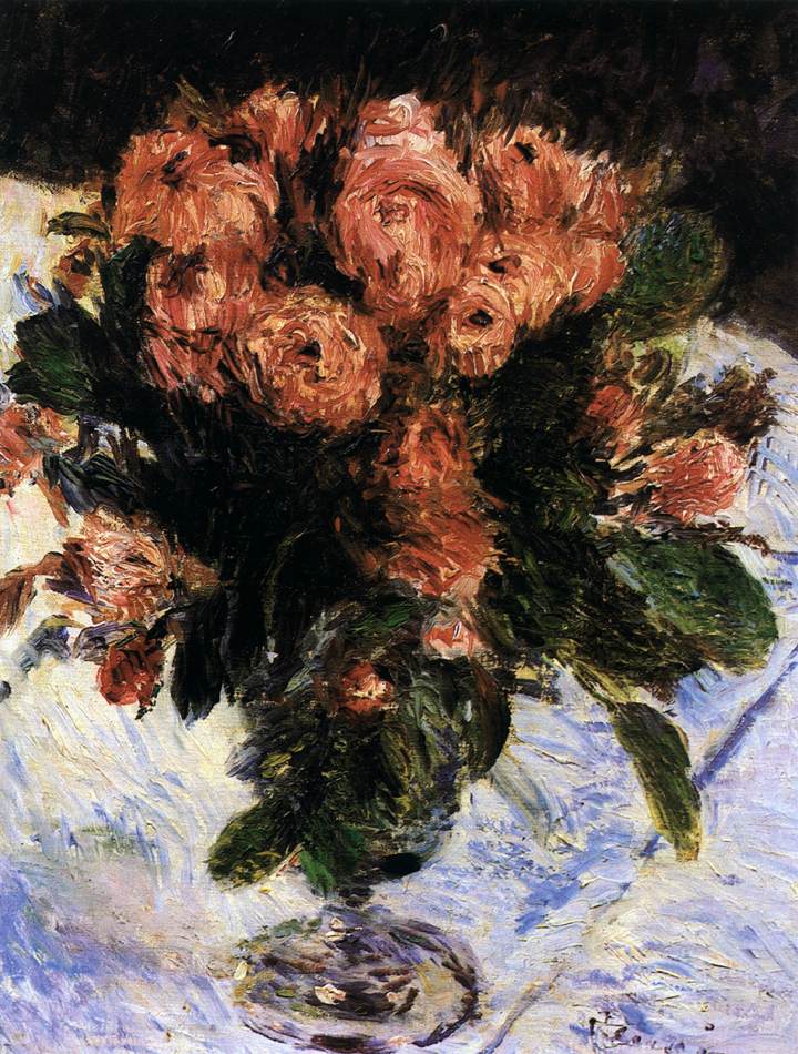 Roses by VOORT, Michiel van der, the Elder