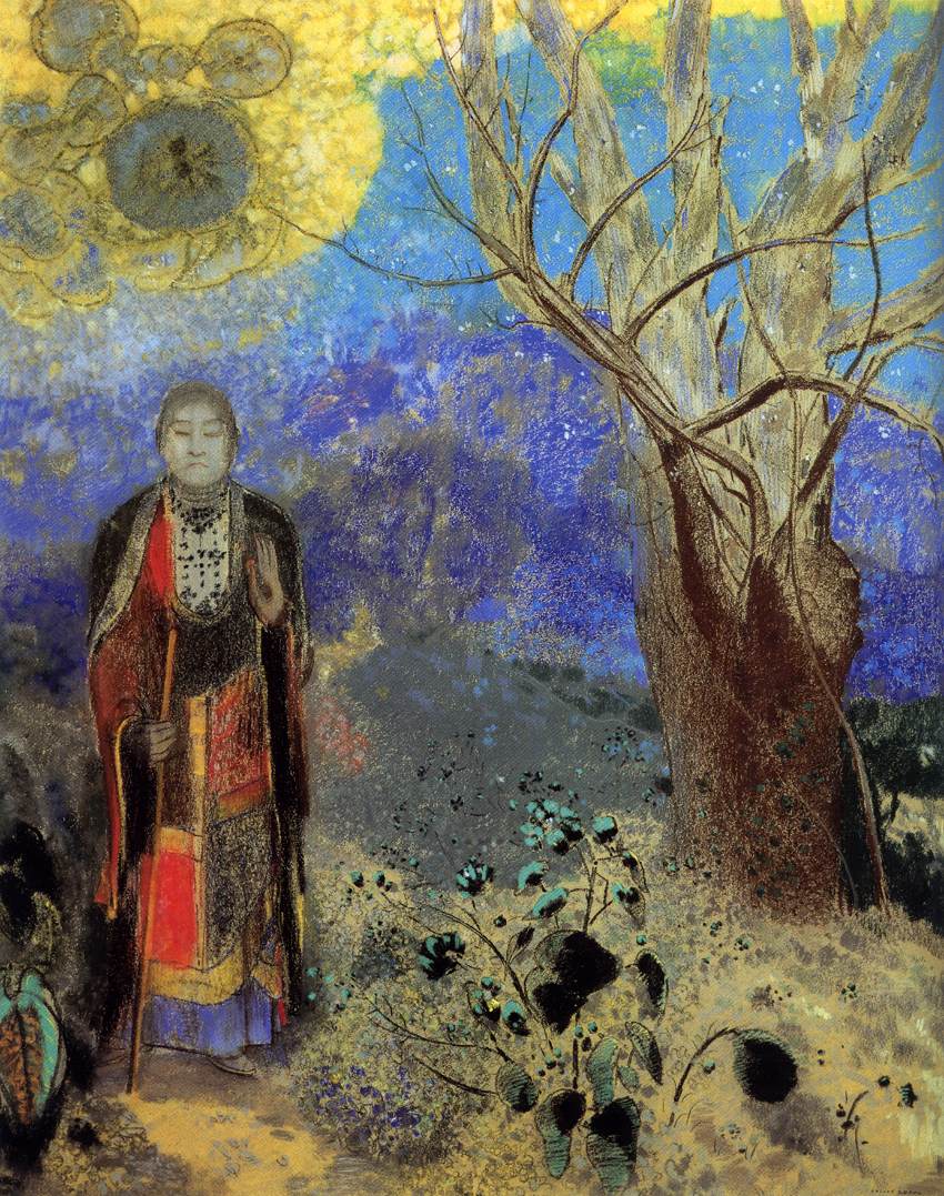 The Buddha by REDON, Odilon