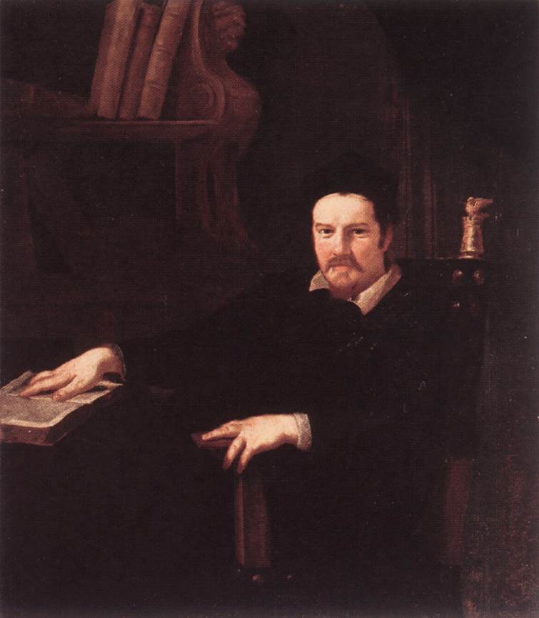 Portrait of Monsignor Clemente Merlini by SACCHI, Andrea