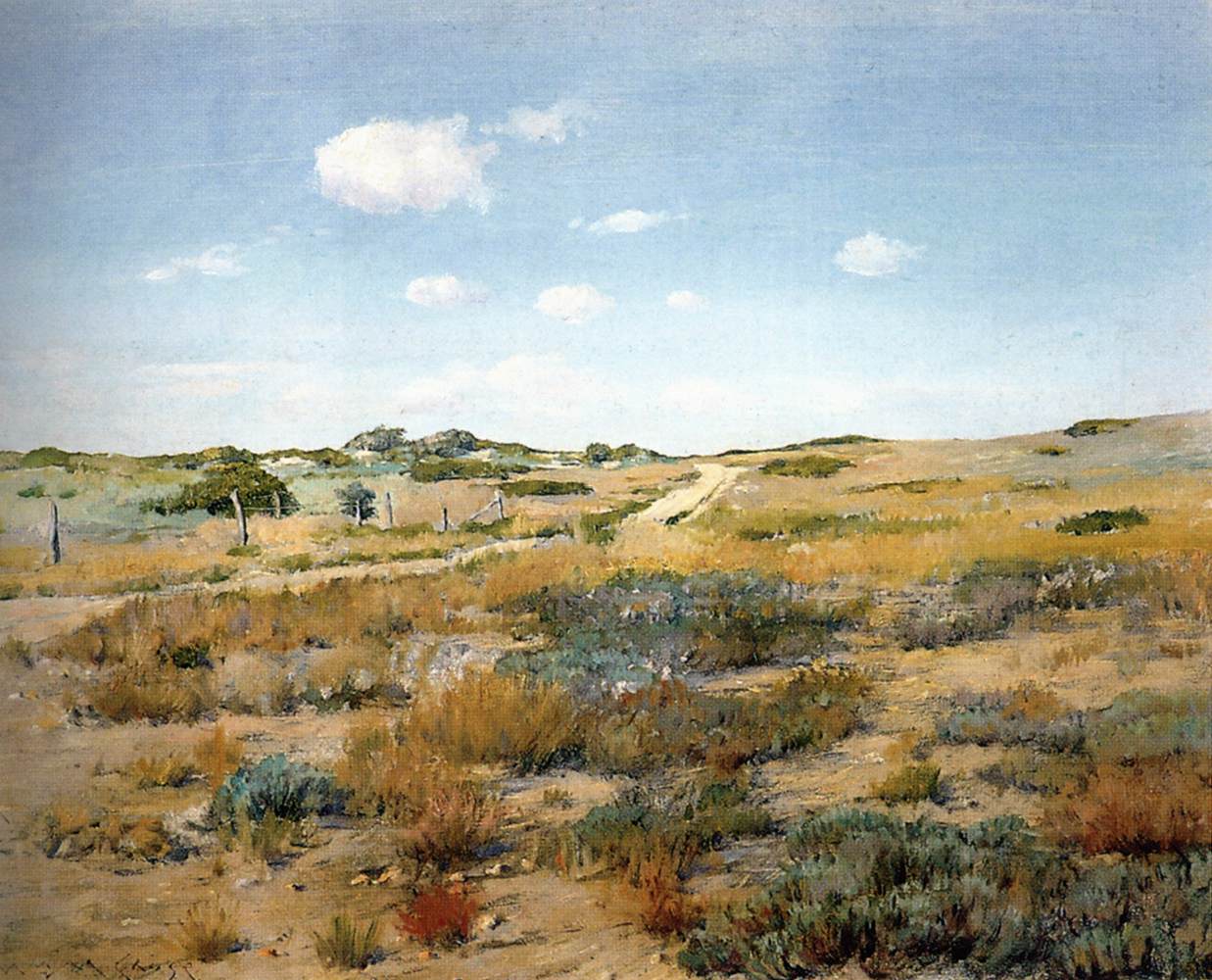 The Shinnecock Hills by CHASE, William Merritt