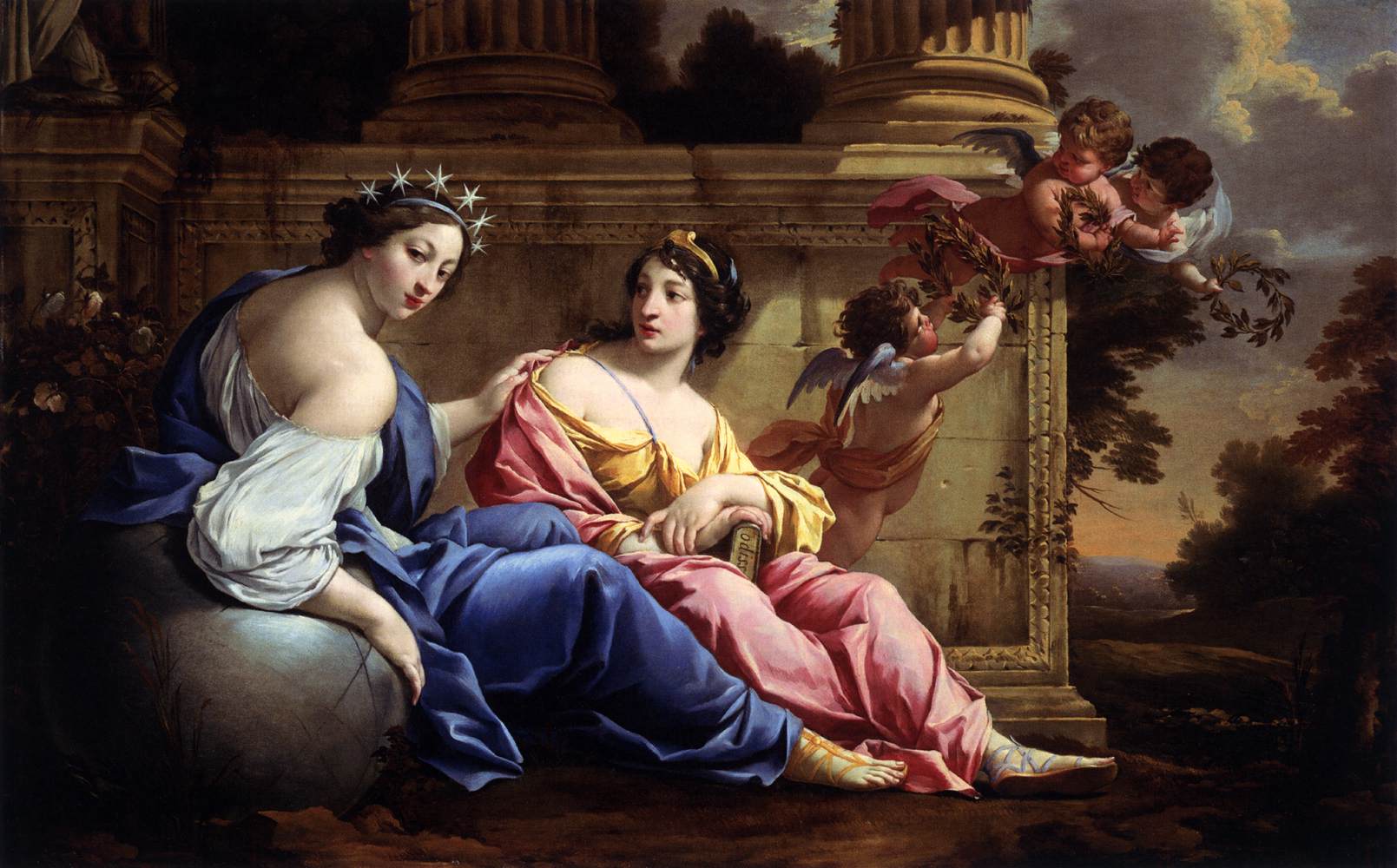 The Muses of Urania and Calliope by