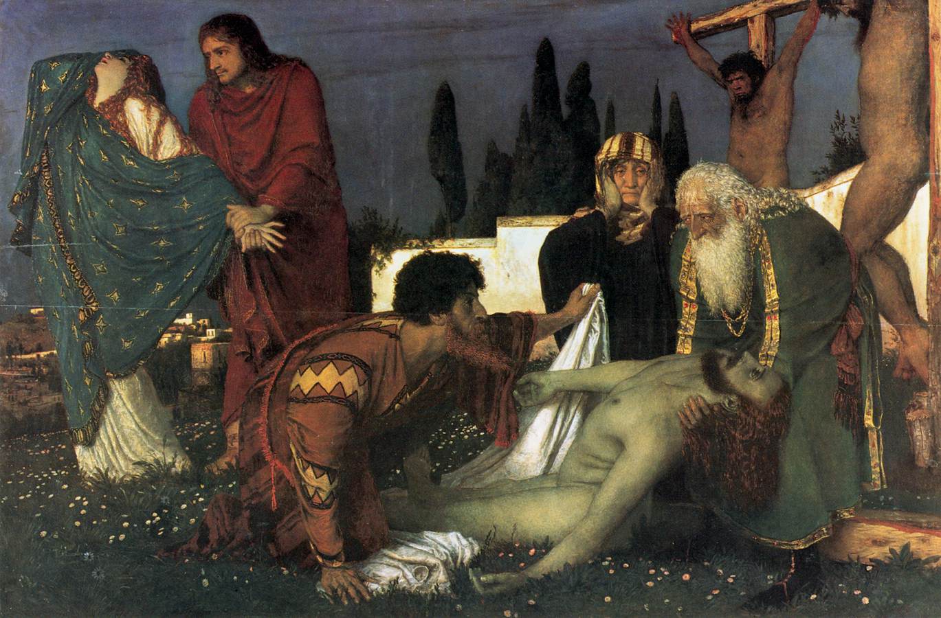 The Deposition by BÖCKLIN, Arnold