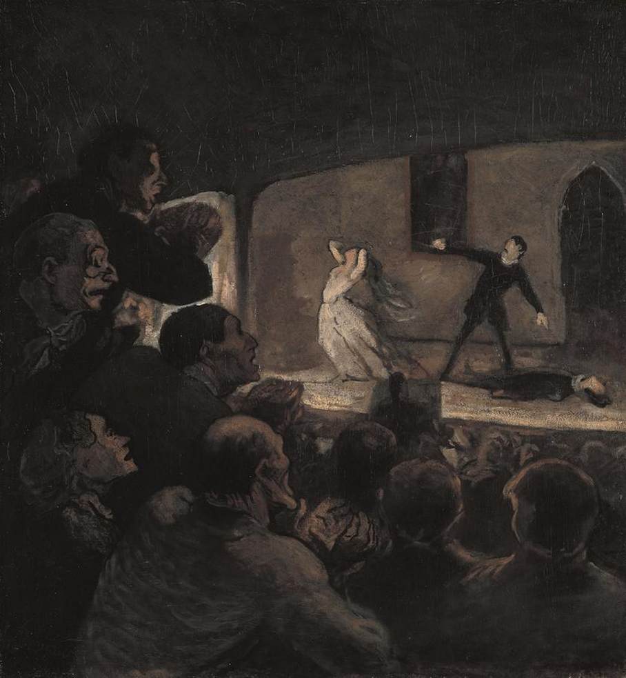 The Drama by DAUMIER, Honoré