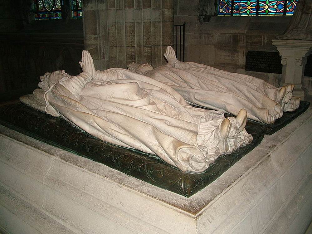 Effigies of Henri II and Catherine de' Medici by PILON, Germain