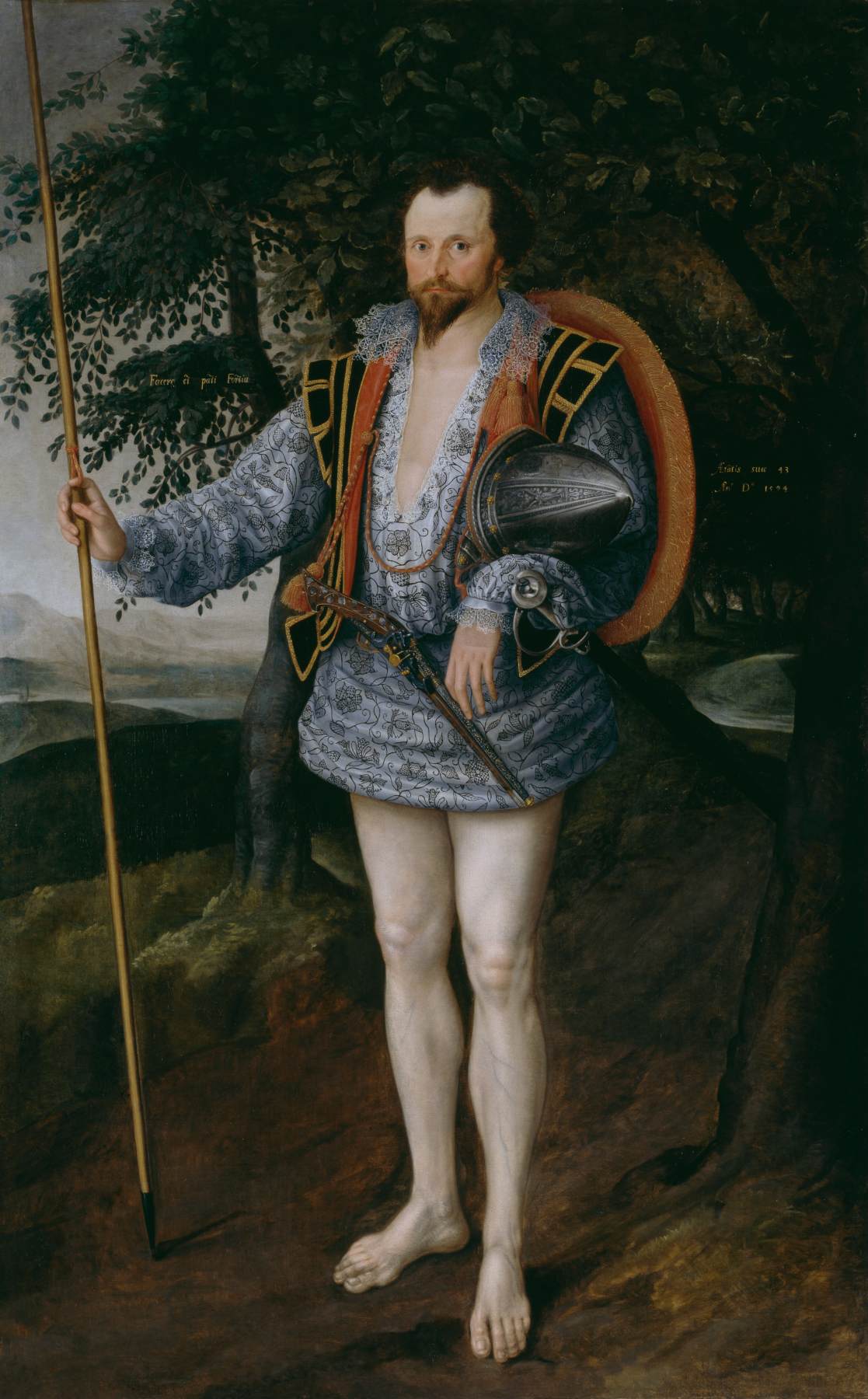 Portrait of Captain Thomas Lee by GHEERAERTS, Marcus the Younger