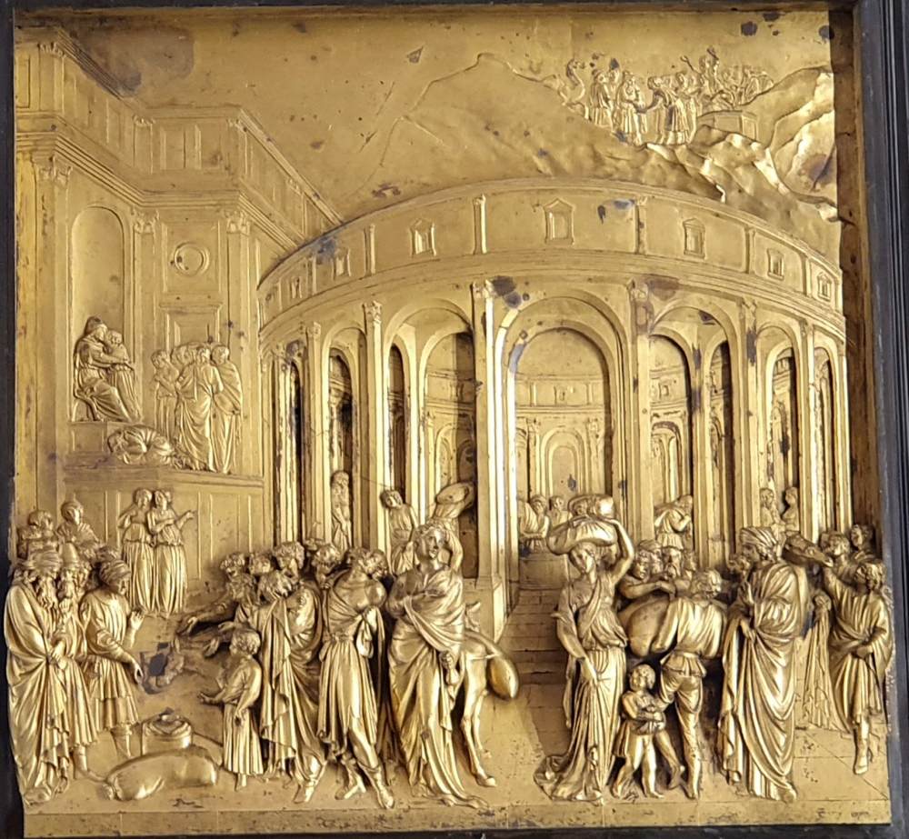 Panel No. 6: Stories of Joseph by GHIBERTI, Lorenzo