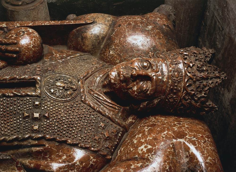 Tomb of King Casimir IV (detail) by STOSS, Veit