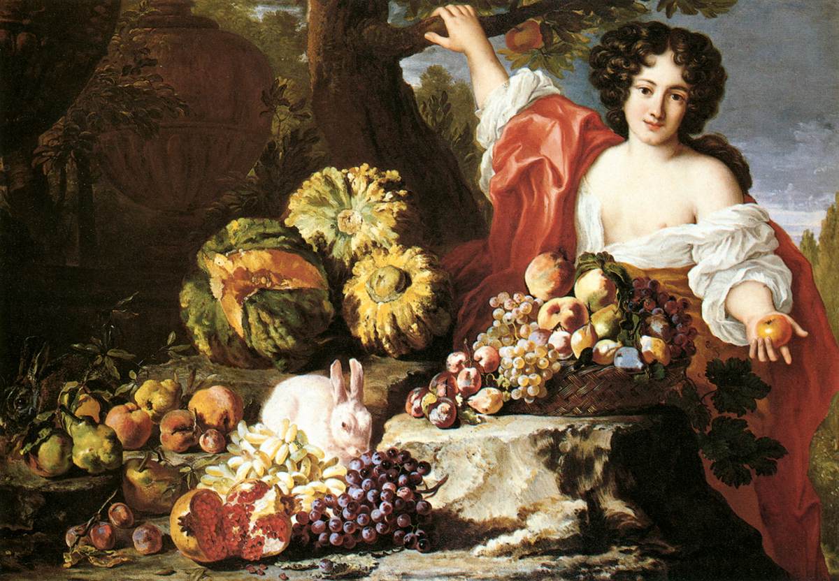 Still-Life with a Female Figure by PACE DEL CAMPIDOGLIO, Michele