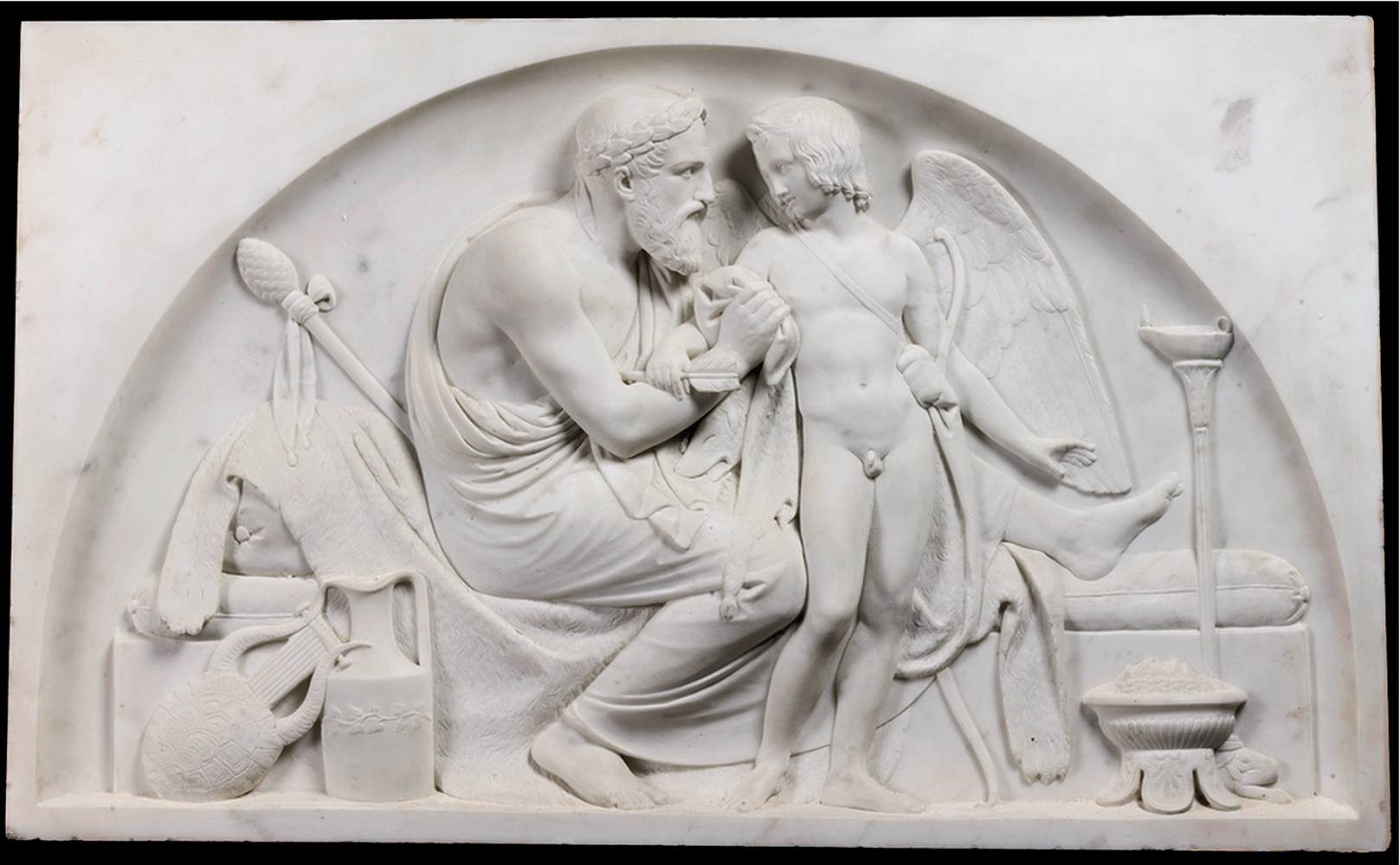 Cupid Received by Anacreon by