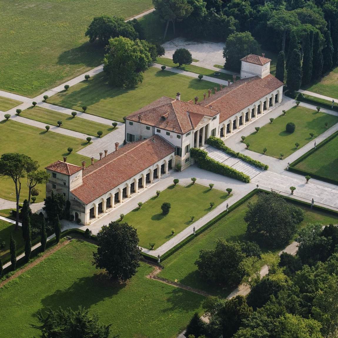 Aerial view by PALLADIO, Andrea