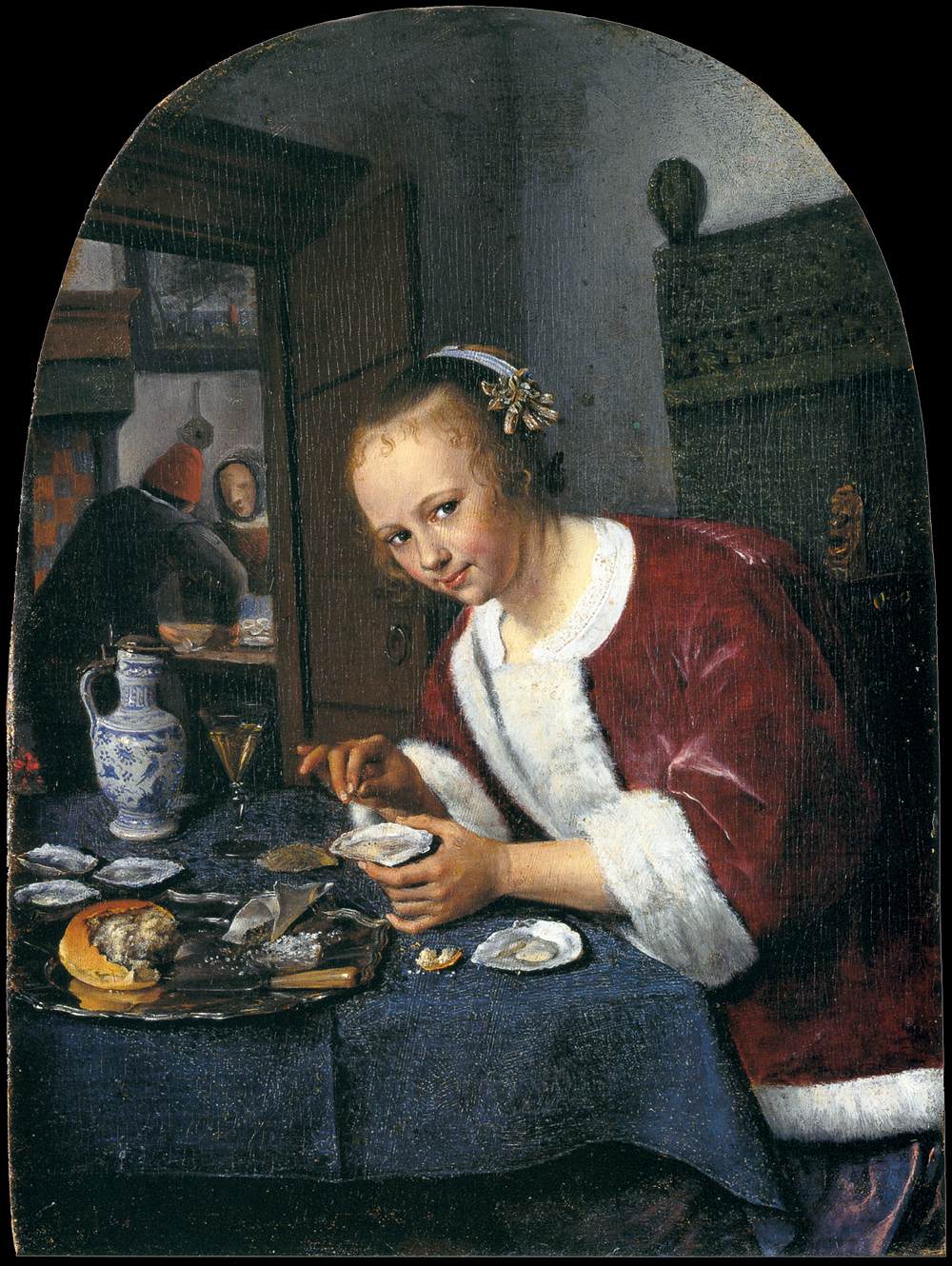 The Oyster-eater by STEEN, Jan