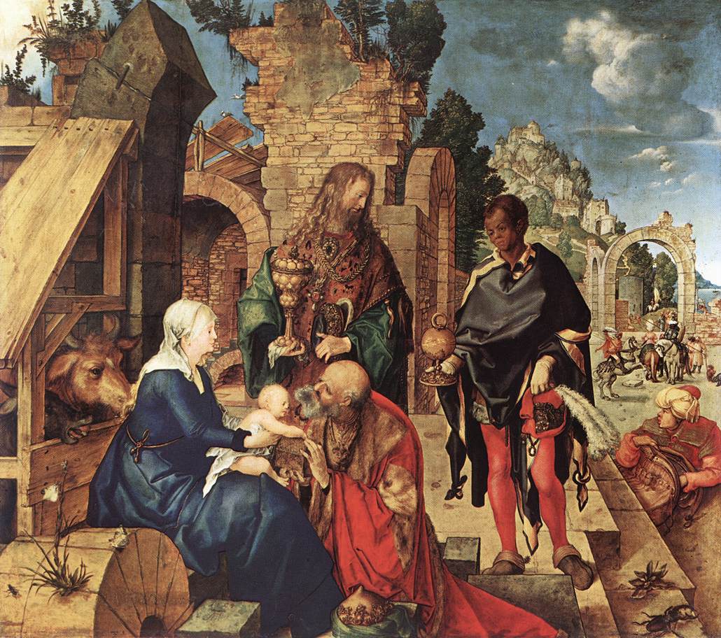 Adoration of the Magi by DÜRER, Albrecht