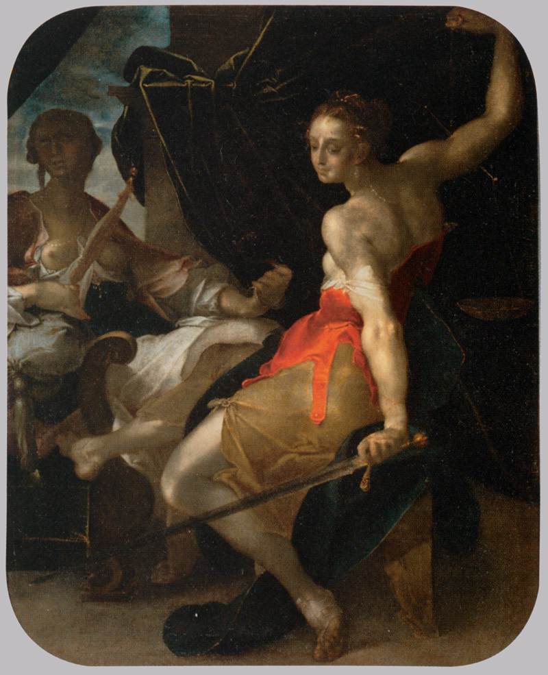 Allegory of Justice and Prudence by