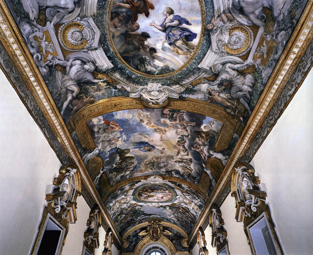 Ceiling of the Galleria Pamphilj by CORTONA, Pietro da