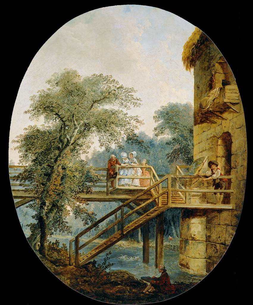 The Footbridge by ROBERT, Hubert