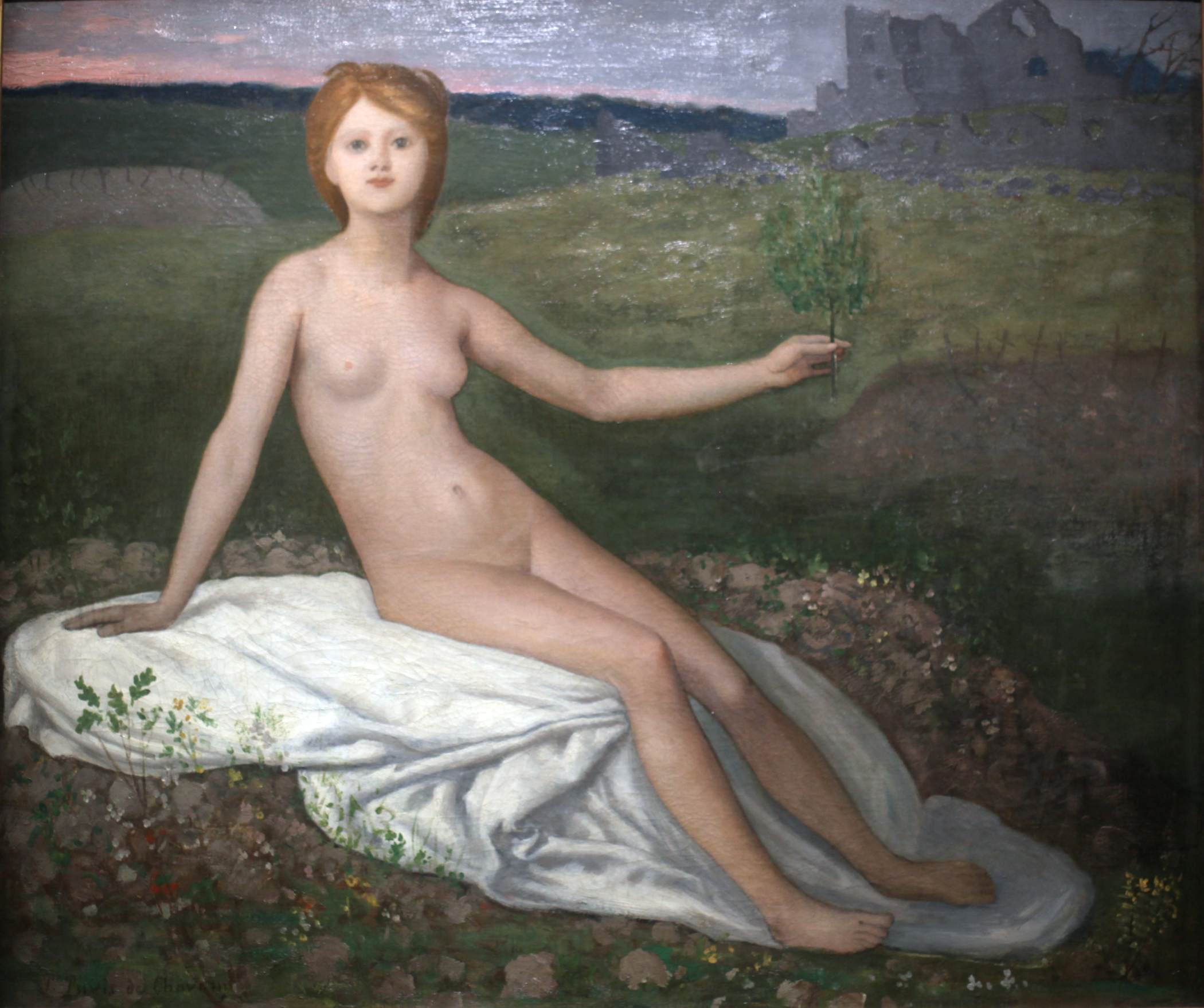 Hope by PUVIS DE CHAVANNES, Pierre-Cécile