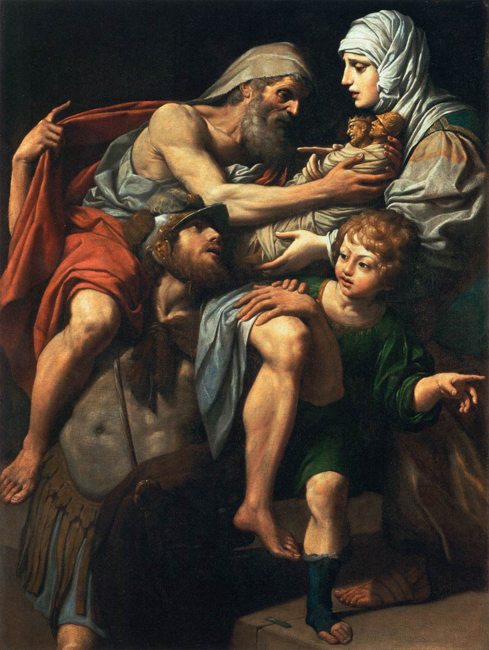 Aeneas and Anchises by