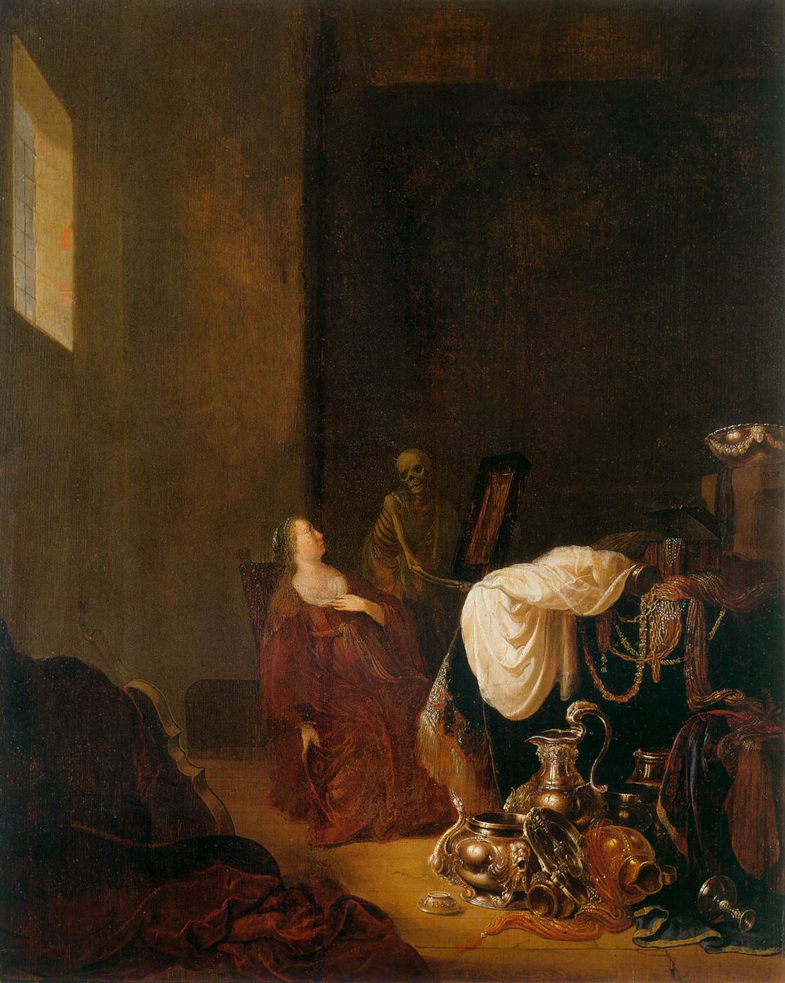 Vanitas Allegory by POORTER, Willem de