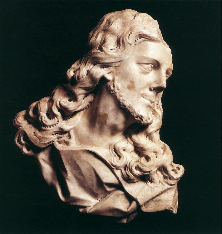 Bust of Christ by VEYRIER, Cristophe