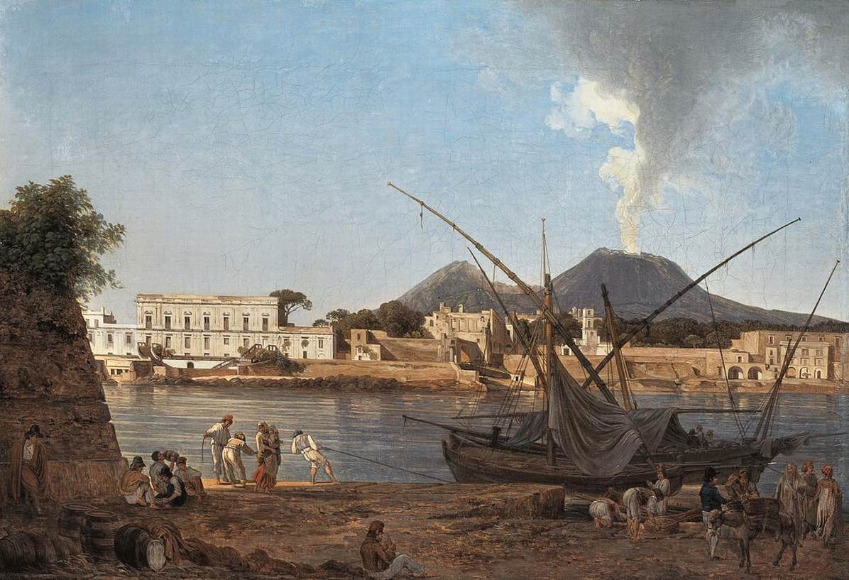 The Mole at Portici by REBELL, Joseph