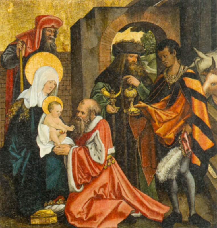 The Adoration of the Magi by SCHÄUFELEIN, Hans Leonhard