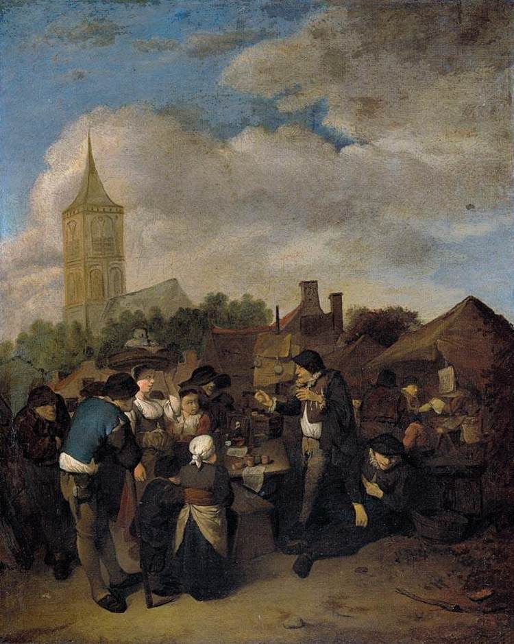 Village Market with the Quack by BEGA, Cornelis