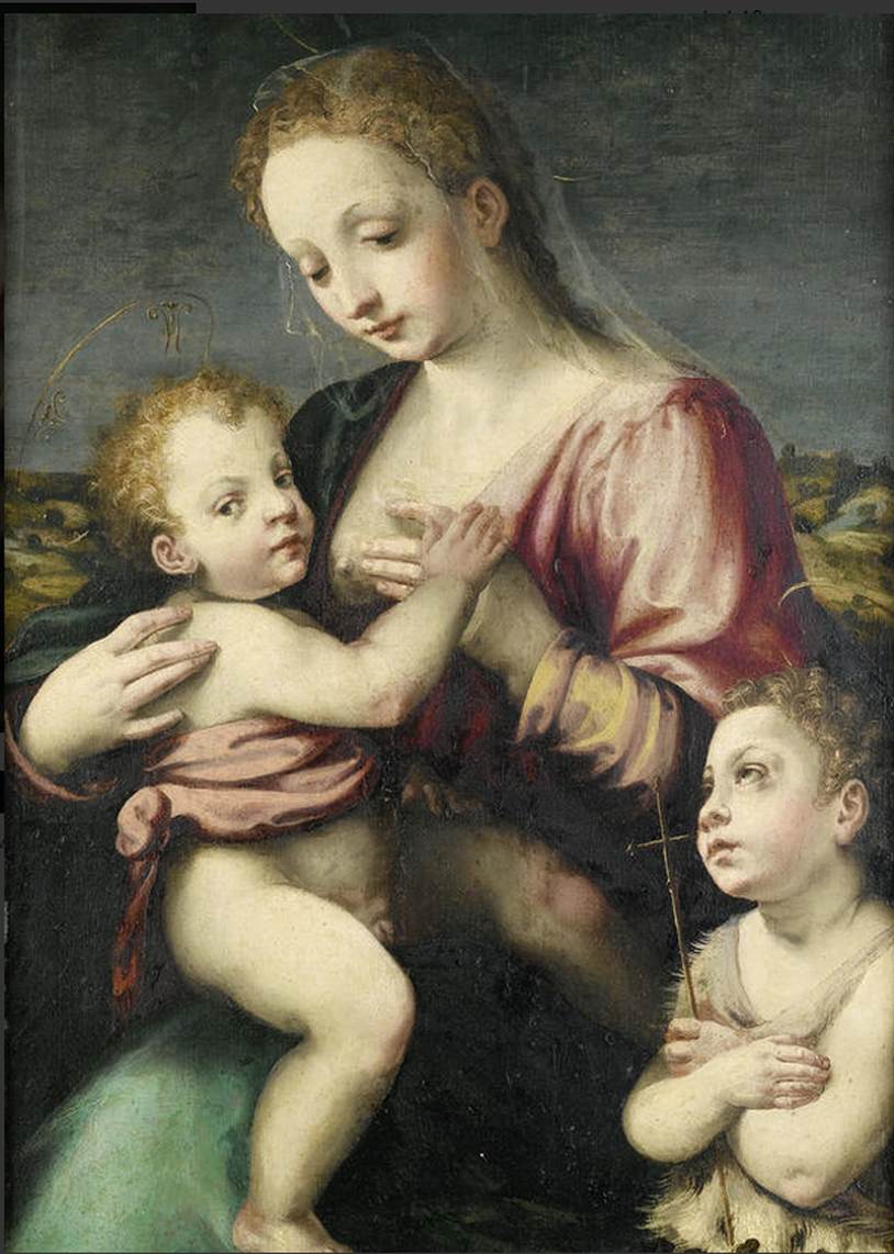 Virgin and Child with the Infant St John the Baptist by BETTI, Niccolò