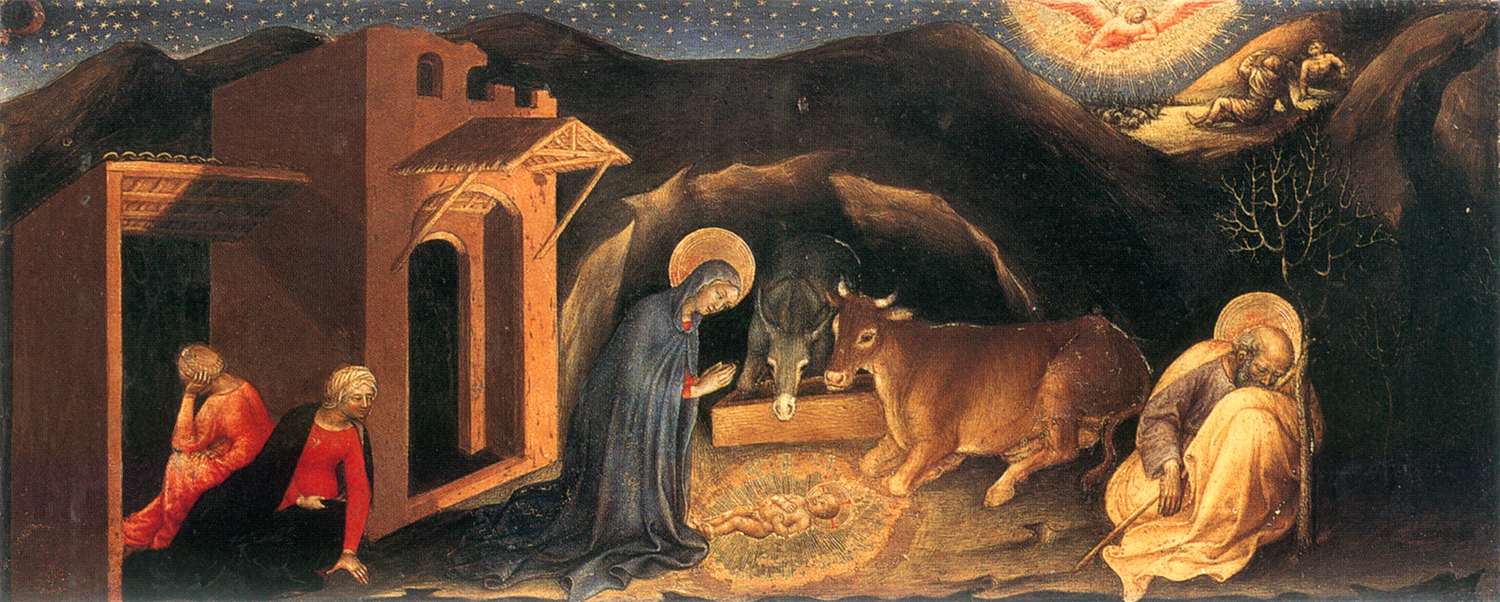 Nativity by GENTILE DA FABRIANO