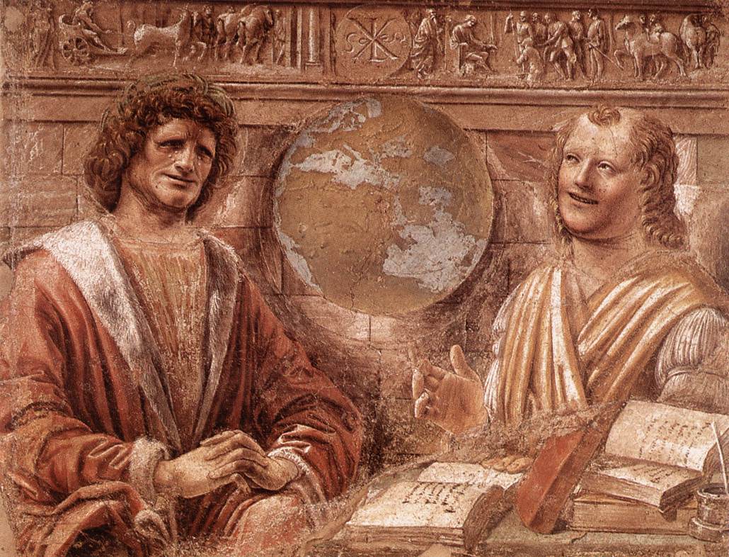 Heraclitus and Democritus by